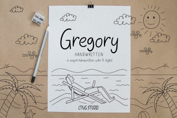 Download Gregory Handwritten - Handwritten Collection