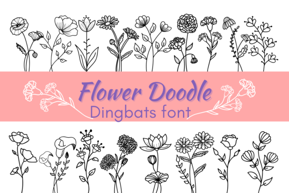 Download Flower Doodle - Flower Collection