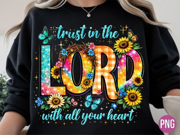 Download Trust in the Lord Bible Faith Shirt PNG - Shirt Collection