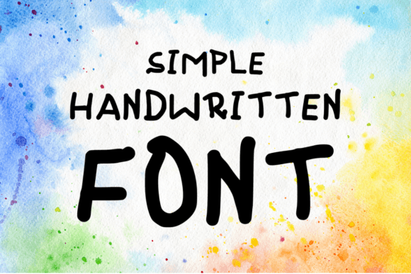 Download Simple Handwritten - Handwritten Collection