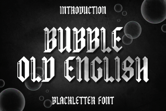 Download Bubble Old English - Old Collection
