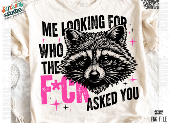 Download Funny Raccoon Meme Shirt, Rude Humor PNG - Premium Resources